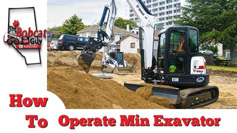 how to use a mini excavator on a hill|youtube mini excavators at work.